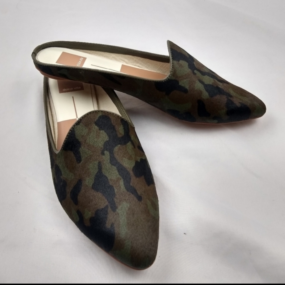 Dolce Vita Camouflage Mules- - Picture 4 of 6